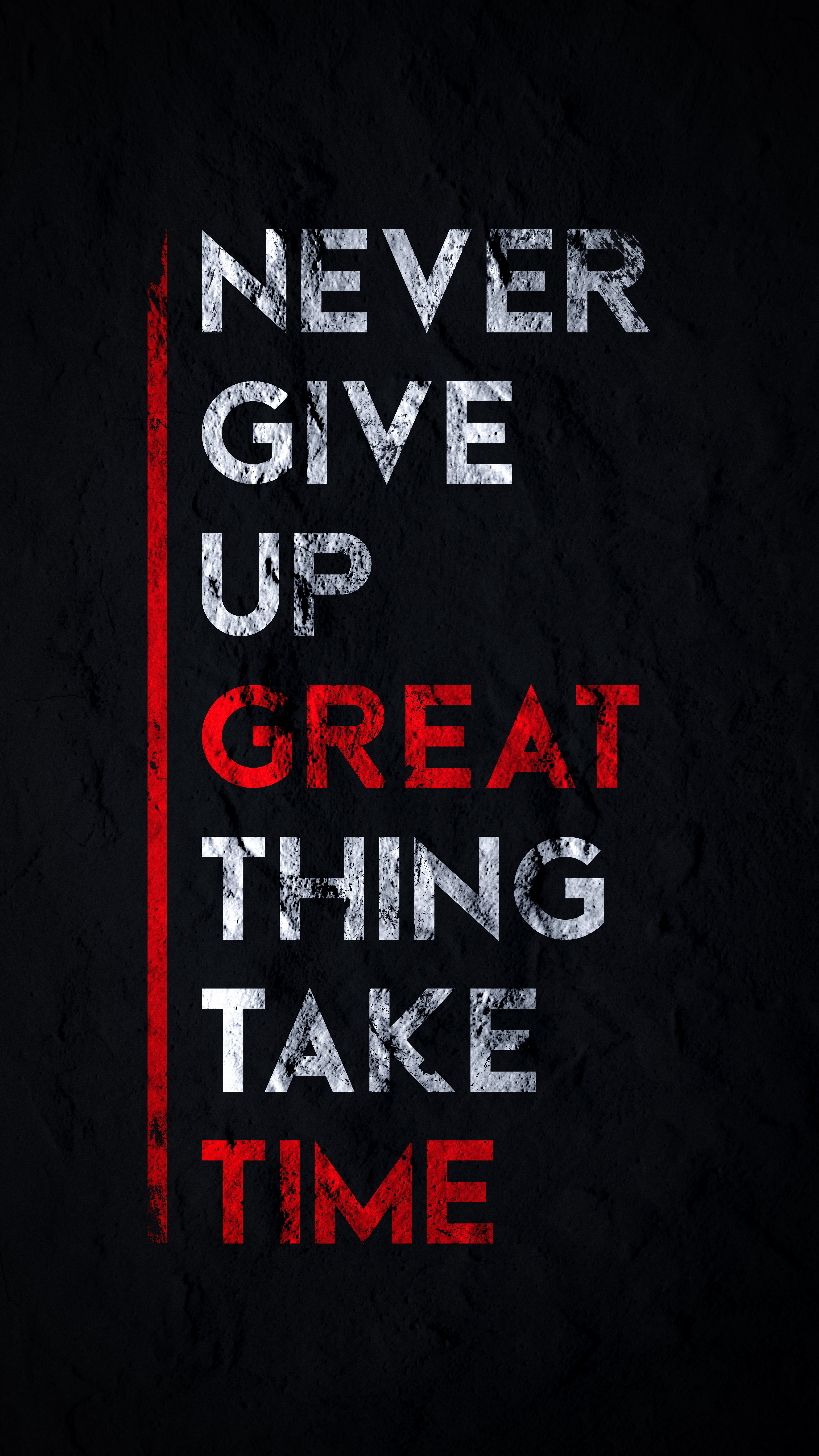 Never Give Up Wallpaper - quotes wallpaper for OpersCraft
