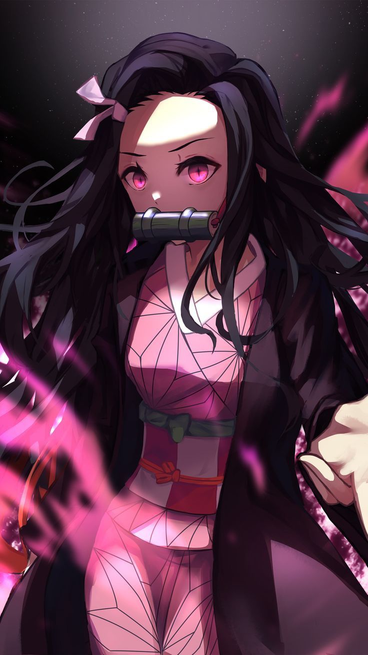 Nezuko Kamado Portrait - anime wallpaper for OpersCraft
