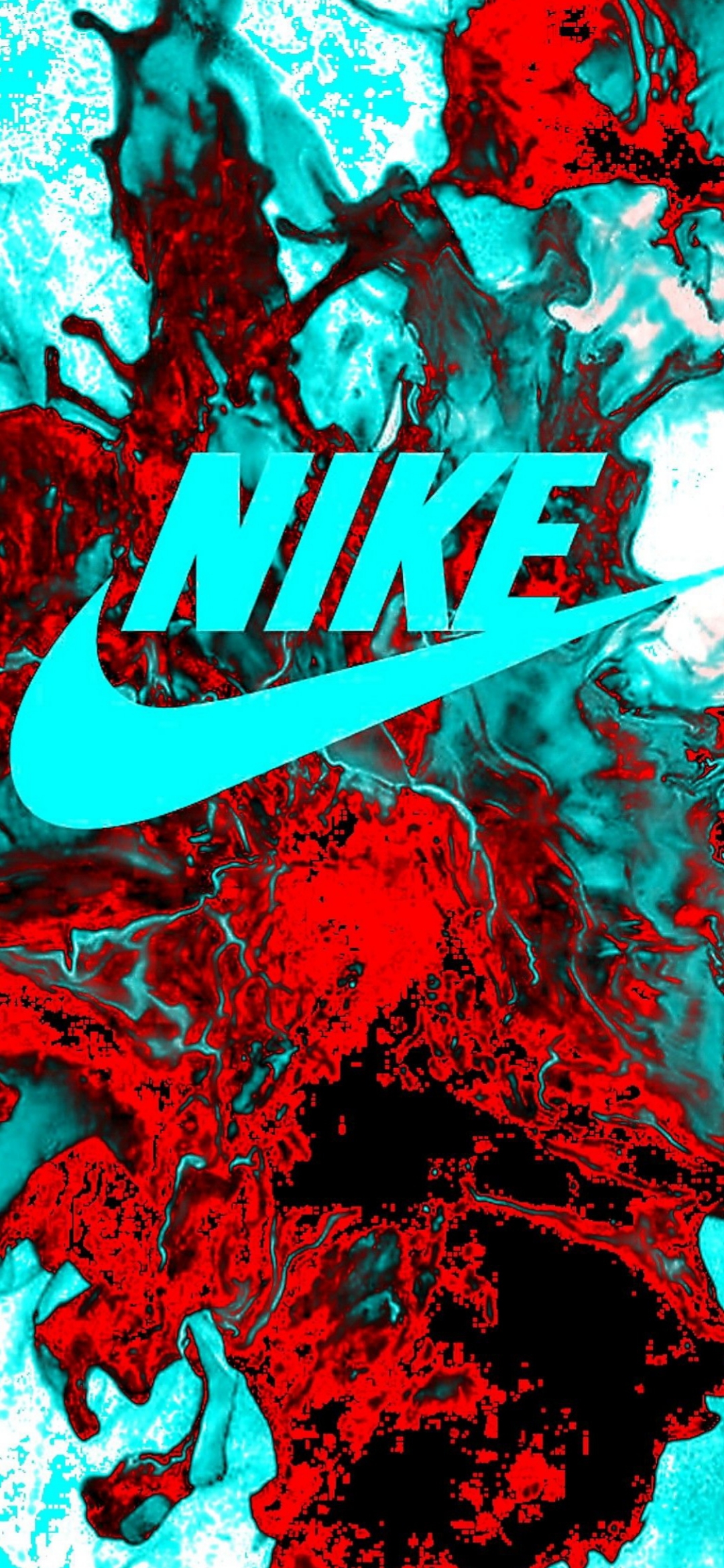 Nike Abstract Red Blue - nike wallpaper for OpersCraft