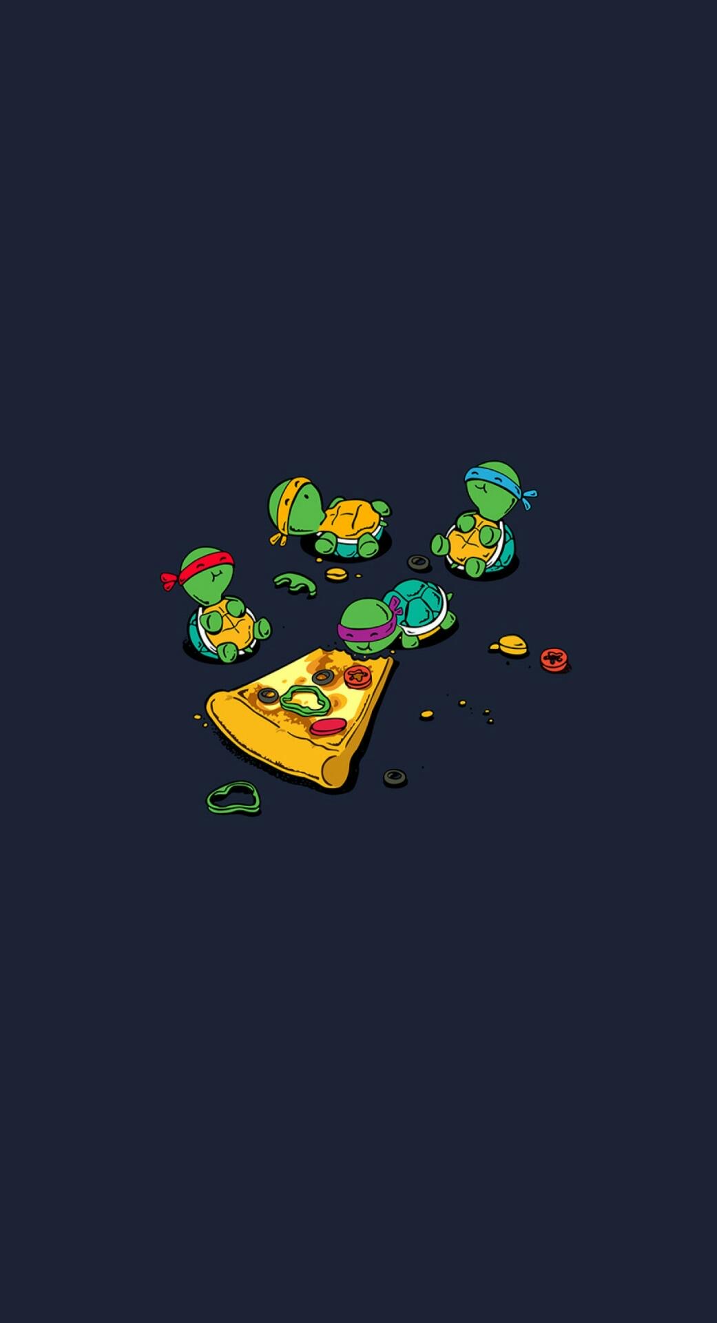 Ninja Turtles Pizza Party - teenage mutant ninja turtles wallpaper for OpersCraft