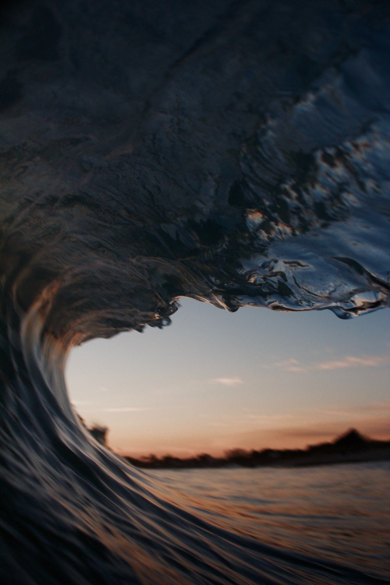 Ocean Wave Sunset - ocean wallpaper for OpersCraft