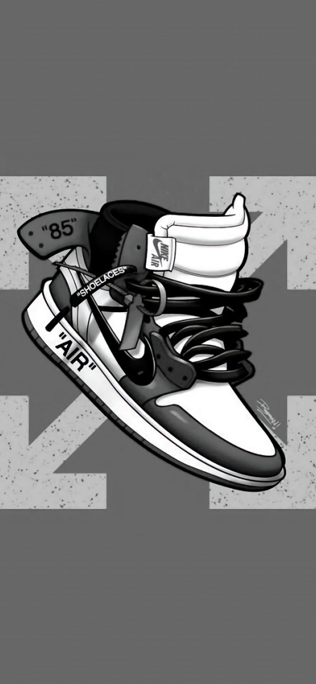 Off-White Air Jordan - sneakers wallpaper for OpersCraft