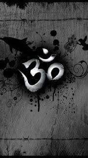 Om Symbol Grunge Art - spiritual wallpaper for OpersCraft