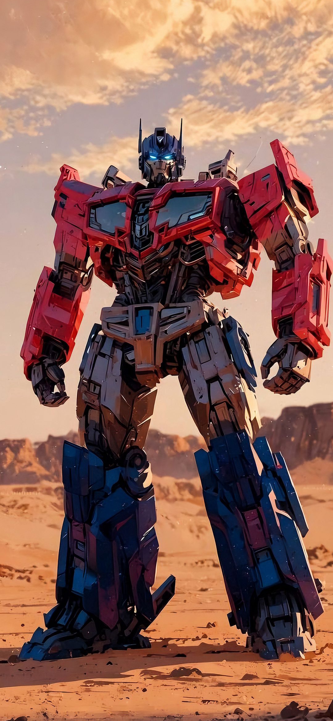 Optimus Prime Desert - transformers wallpaper for OpersCraft