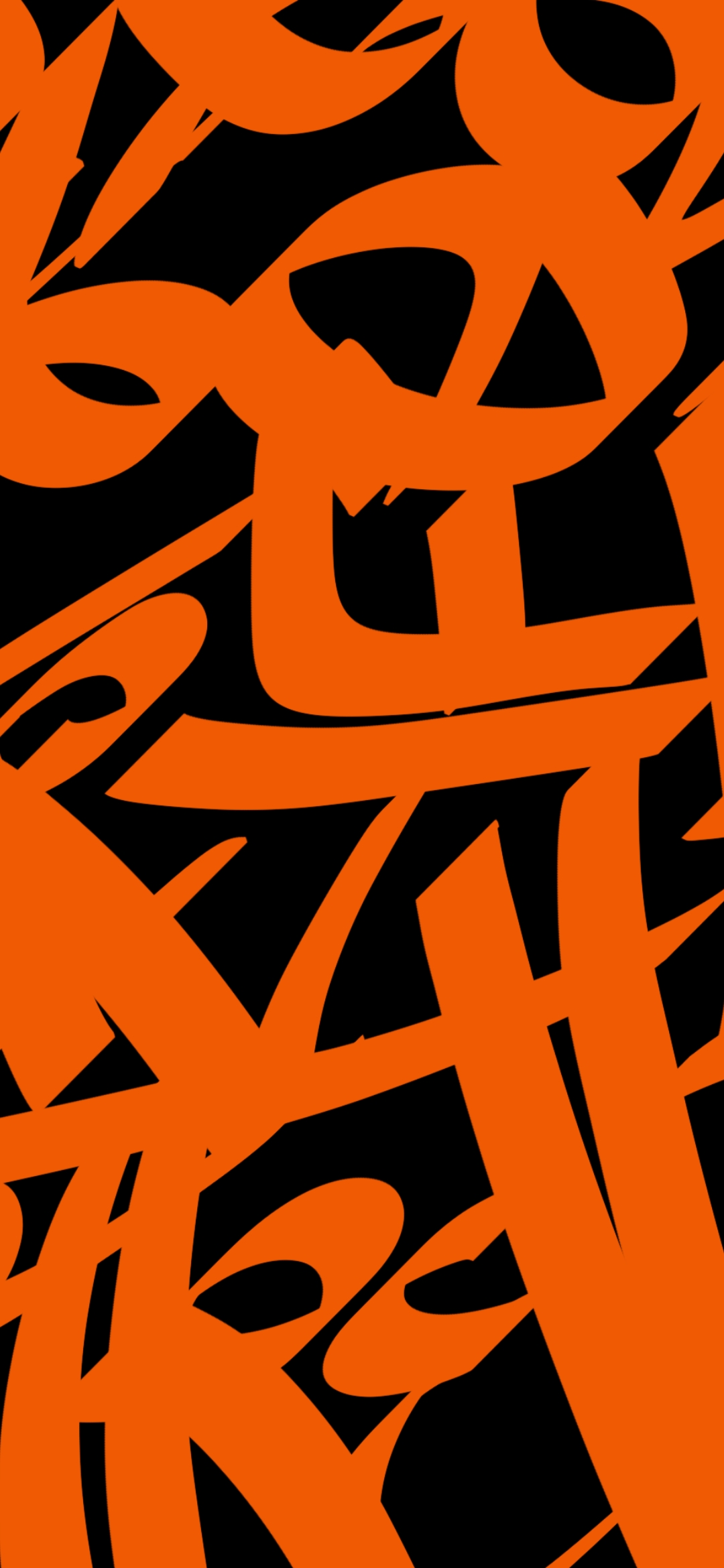 Orange Abstract Graffiti - abstract wallpaper for OpersCraft