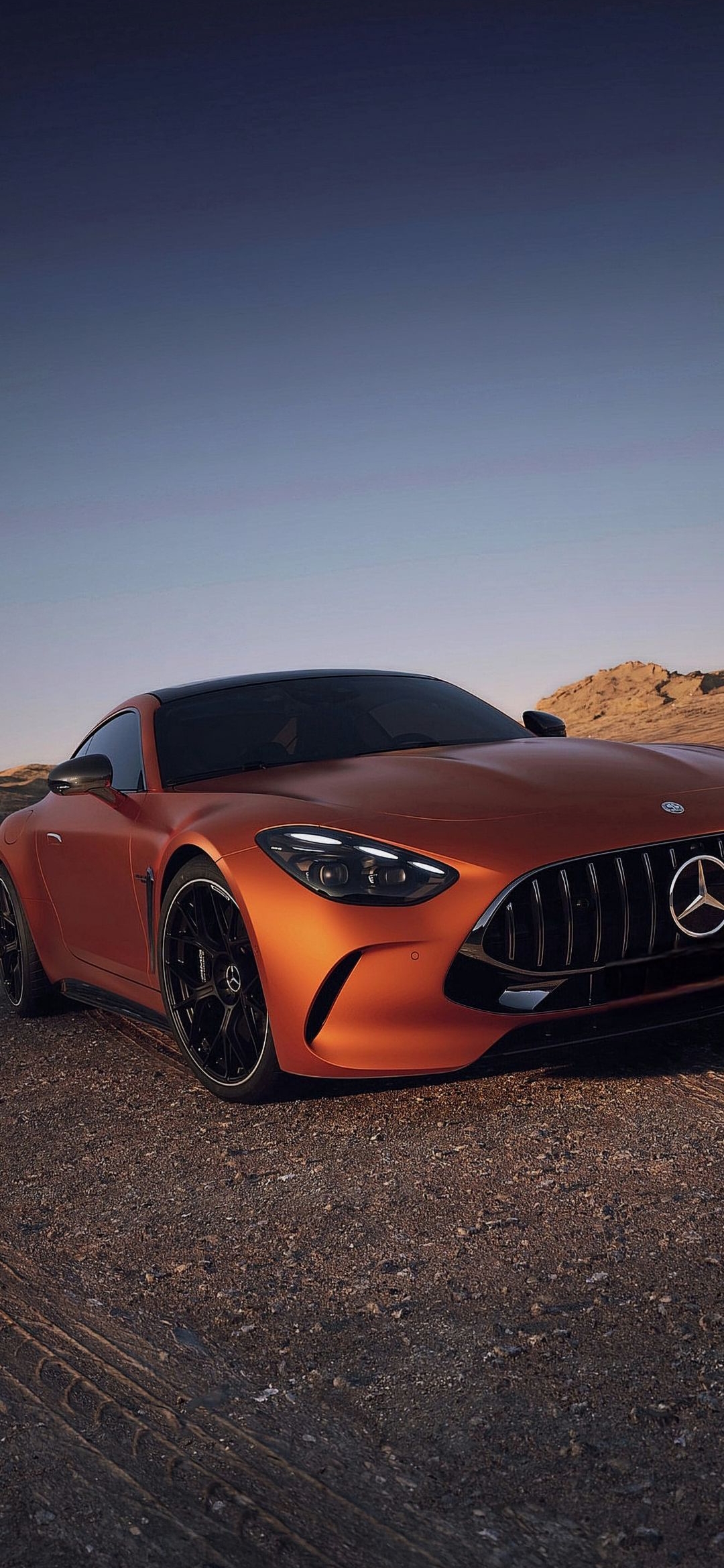 Orange Mercedes Sports Car - wallpaper for OpersCraft