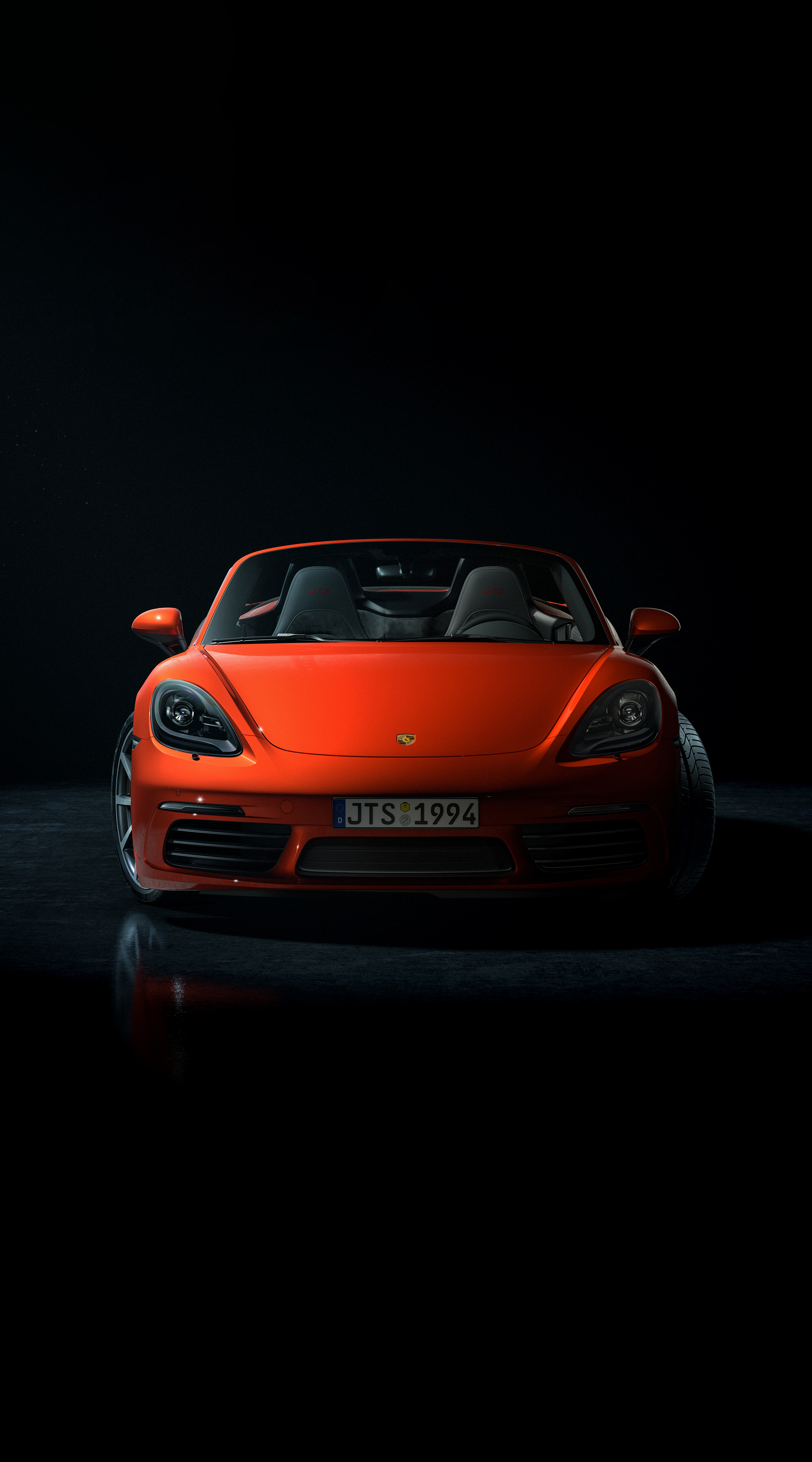 Orange Porsche Roadster - porsche wallpaper for OpersCraft