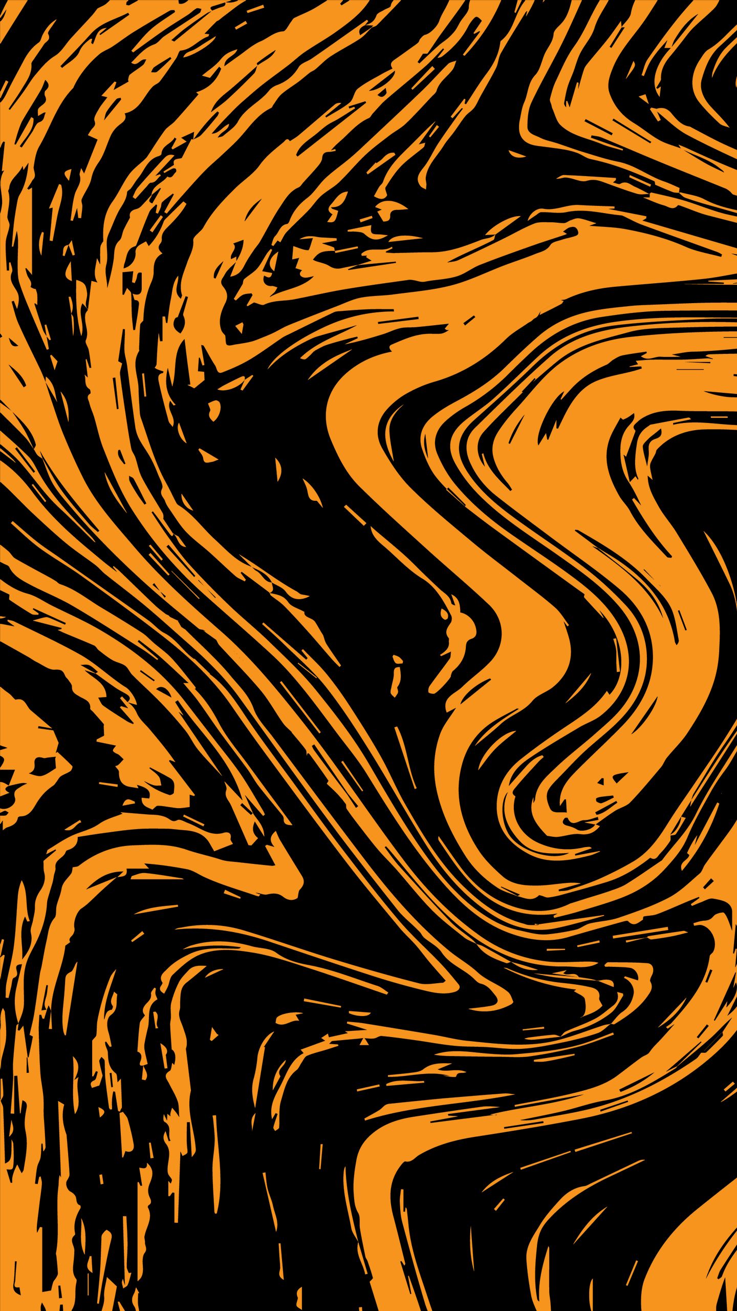 Orange Swirl Abstract - abstract wallpaper for OpersCraft