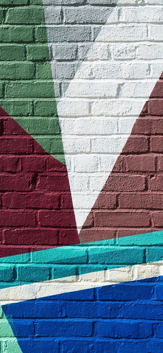 Painted Brick Wall Art - abstract wallpaper for OpersCraft