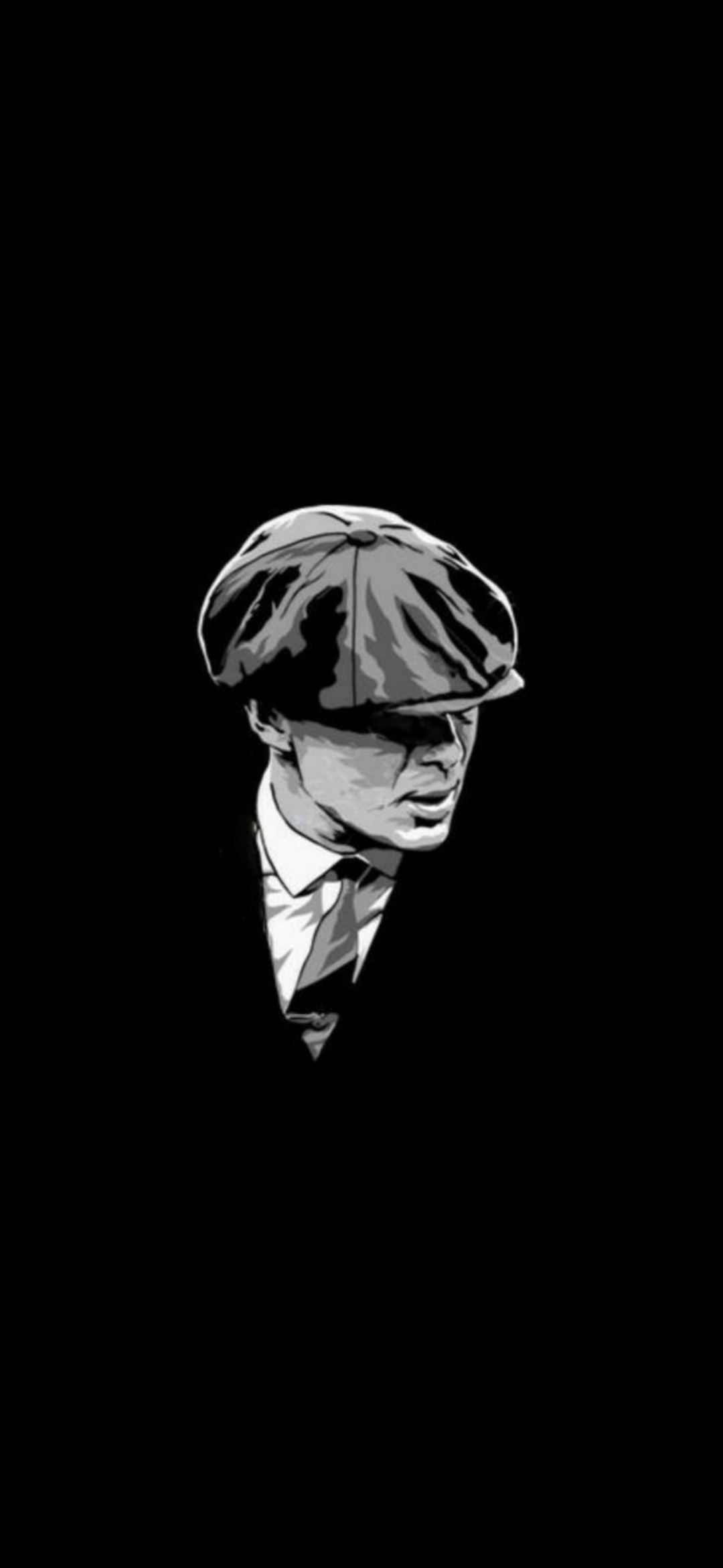 Peaky Blinders Minimalist Portrait - random wallpaper for OpersCraft