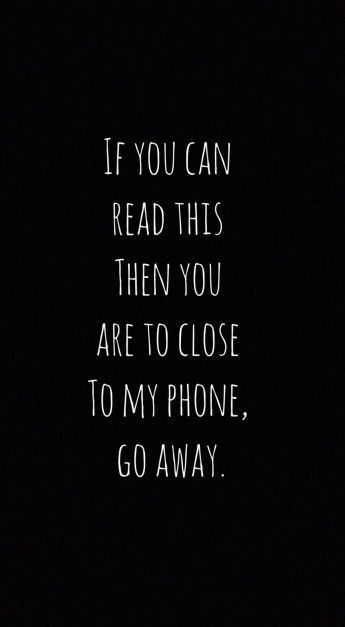 Personal Space Reminder - funny wallpaper for OpersCraft