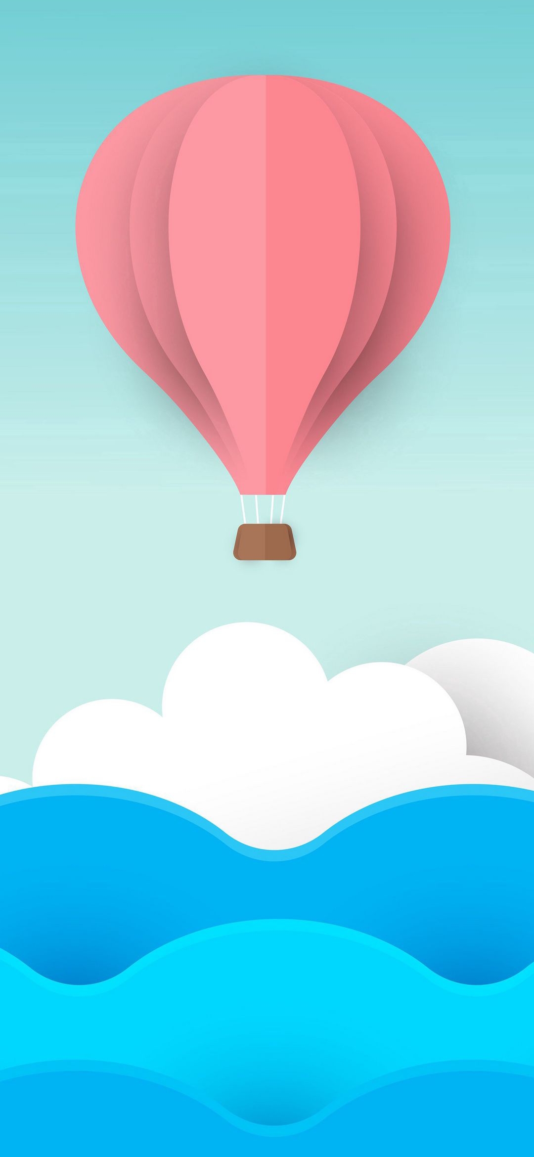 Pink Hot Air Balloon - airplane wallpaper for OpersCraft
