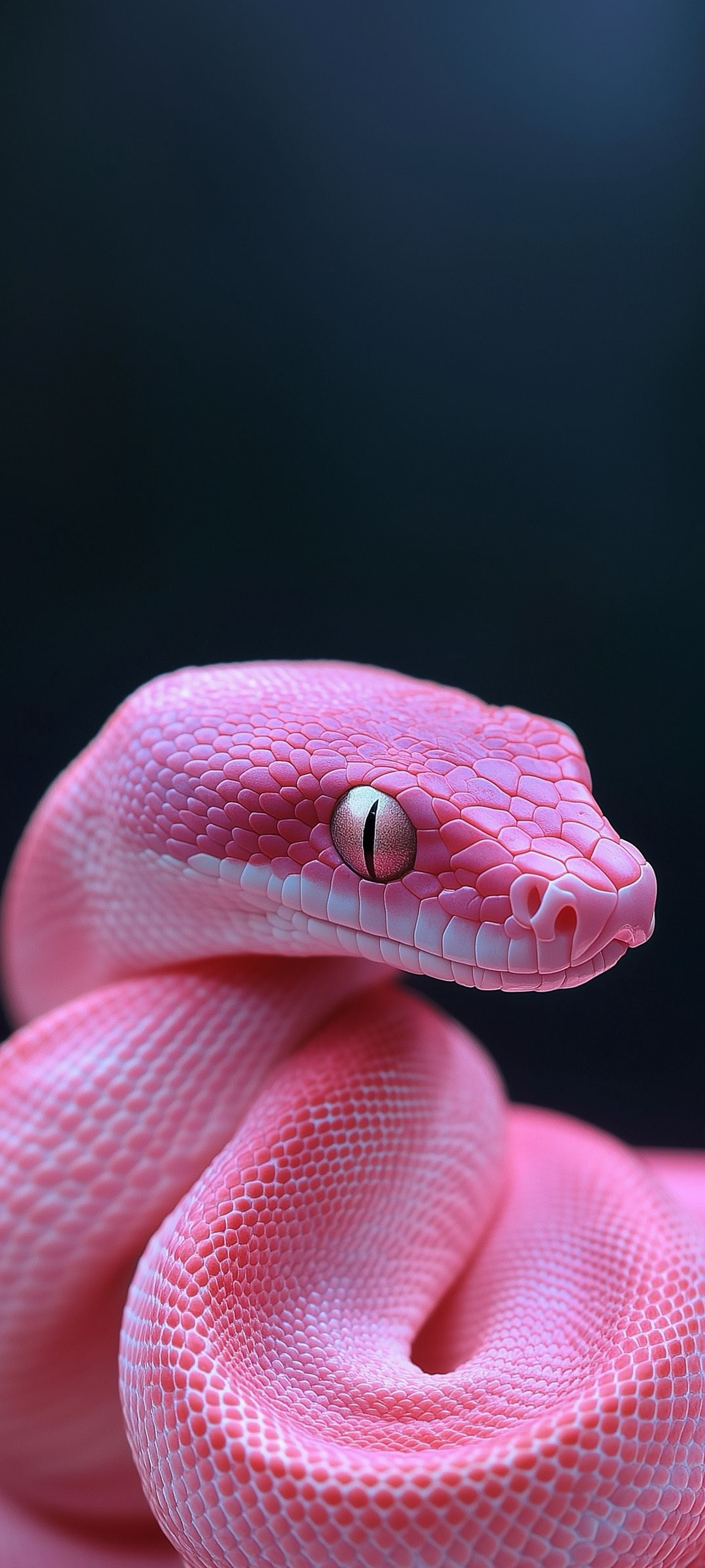 Pink Snake Portrait - snake wallpaper for OpersCraft