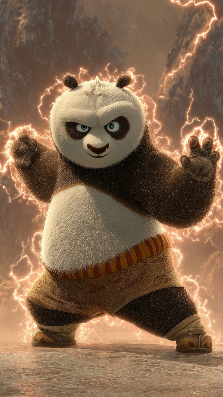 Po Unleashes Lightning Power - random wallpaper for OpersCraft