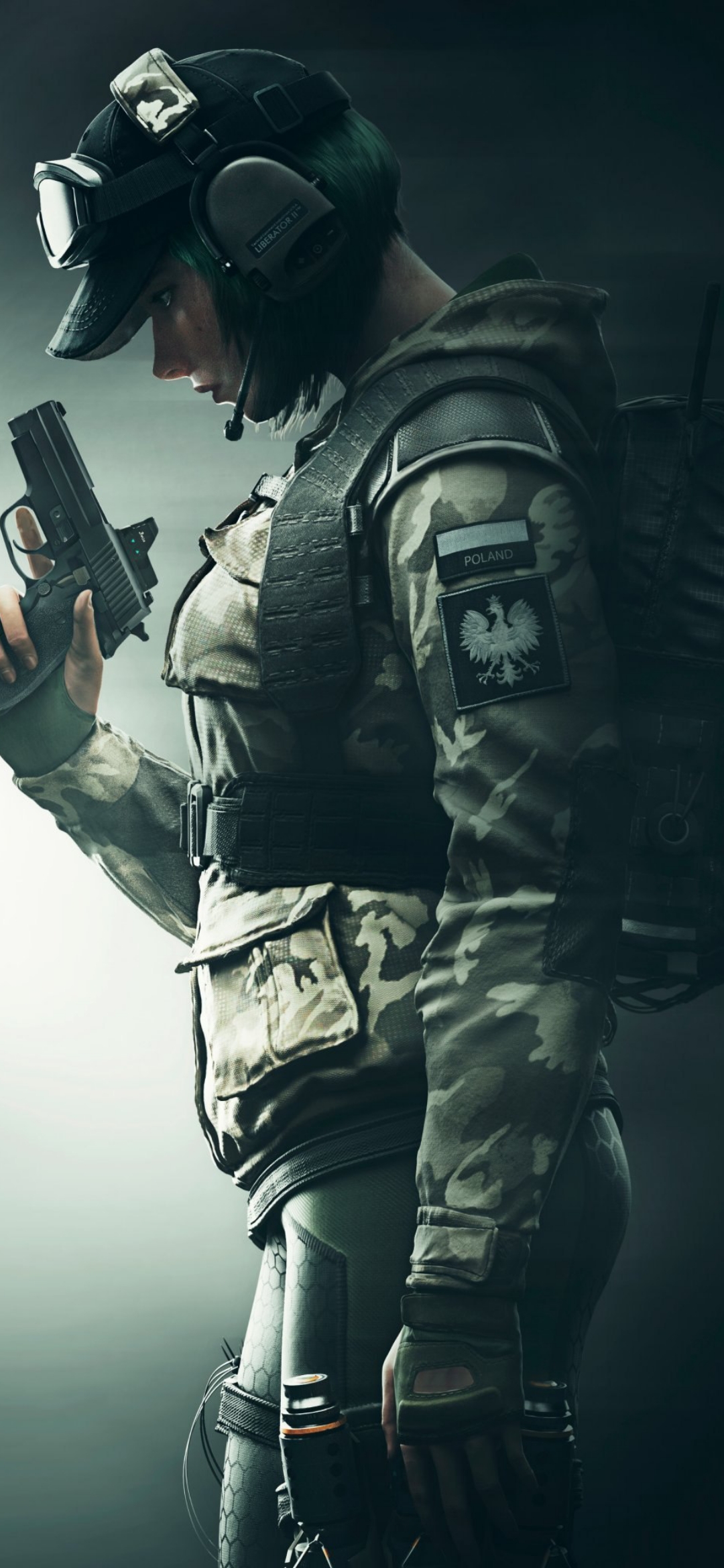 Polish Soldier with Firearm - military wallpaper for OpersCraft