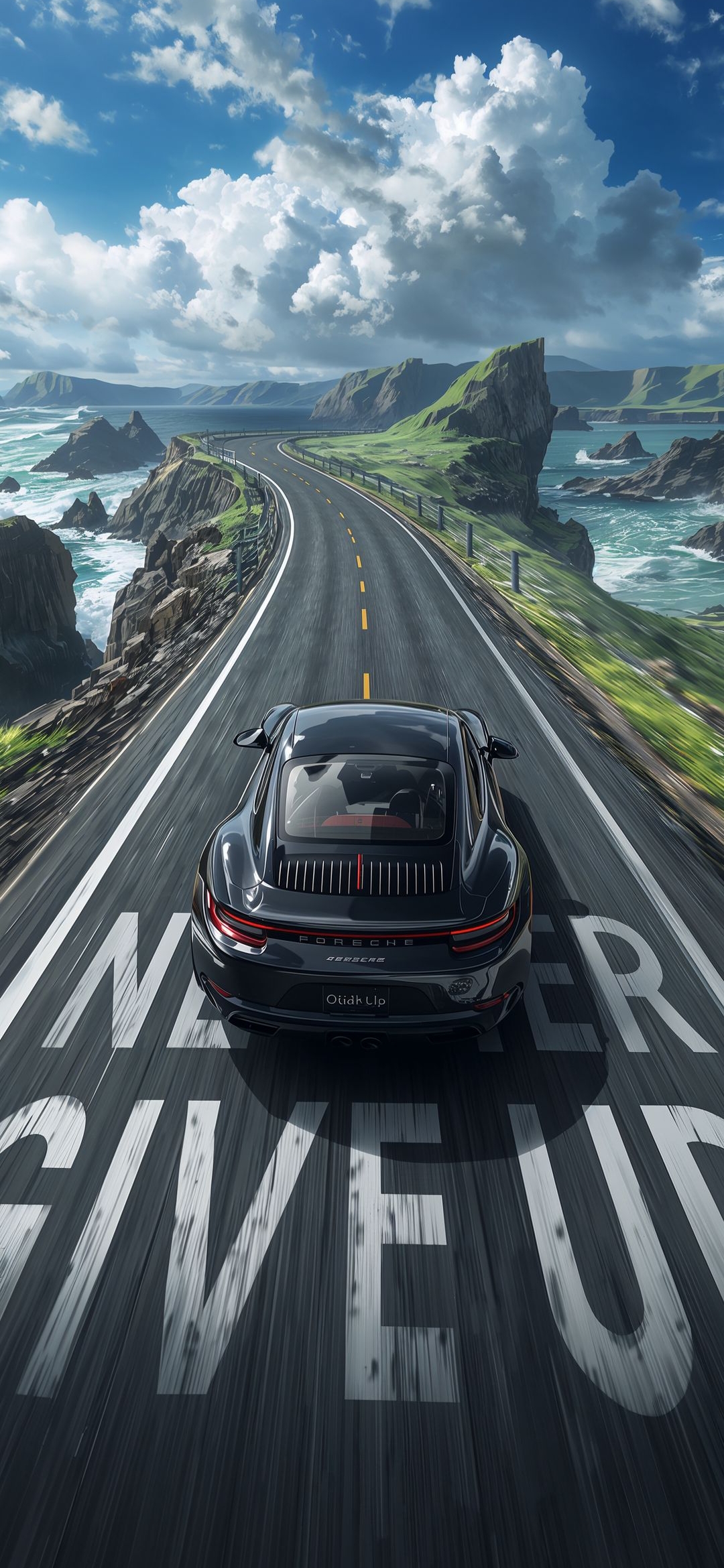 Porsche Coastal Drive - cars wallpaper for OpersCraft