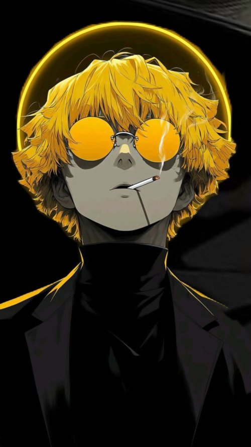 Yellow Haired Anime Portrait - Related OpersCraft wallpaper