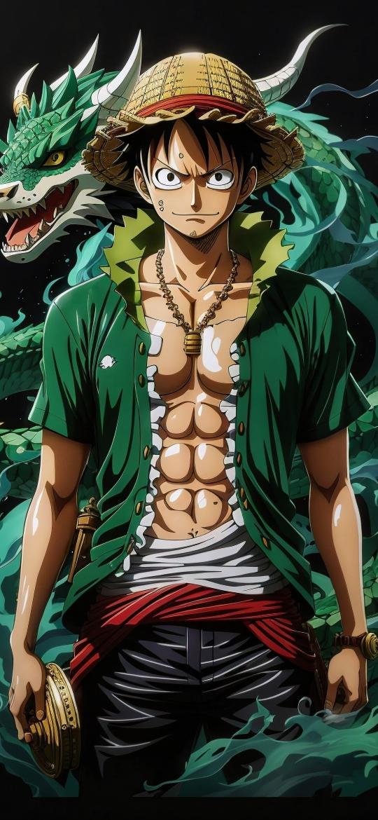 Luffy and Dragon Wallpaper - Related Darkify wallpaper