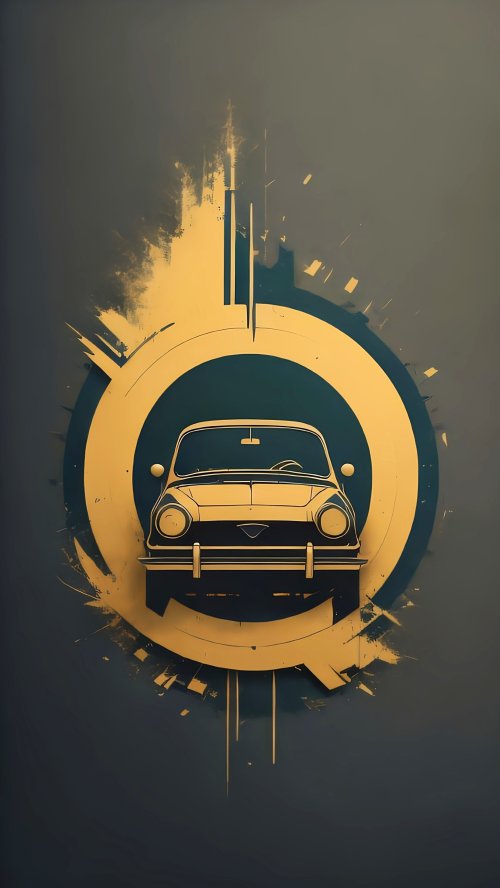 Vintage Car Abstract Art - cars Wallpaper