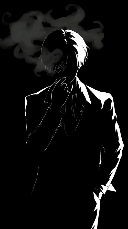 Sanji Smoking Silhouette Wallpaper - Related OpersCraft wallpaper