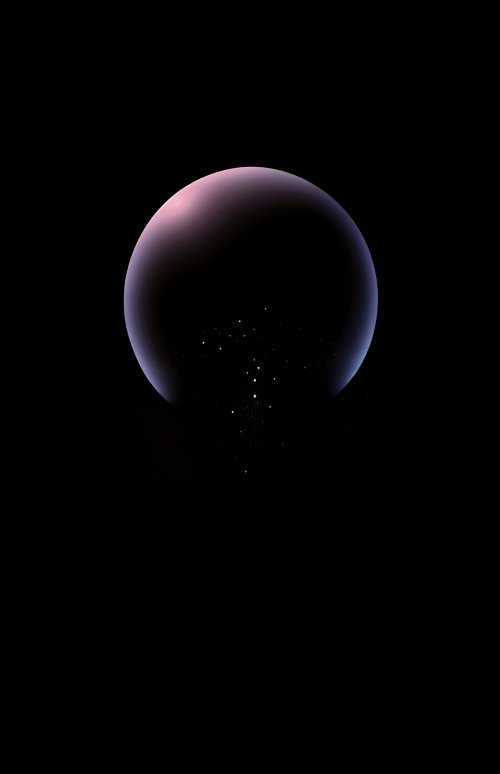 Minimalist Glowing Moon Wallpaper - Related OpersCraft wallpaper