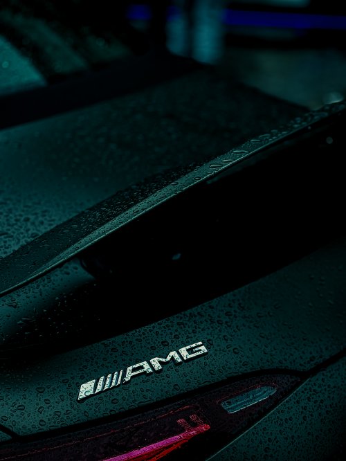 Rainy Mercedes AMG Detail - Related OpersCraft wallpaper