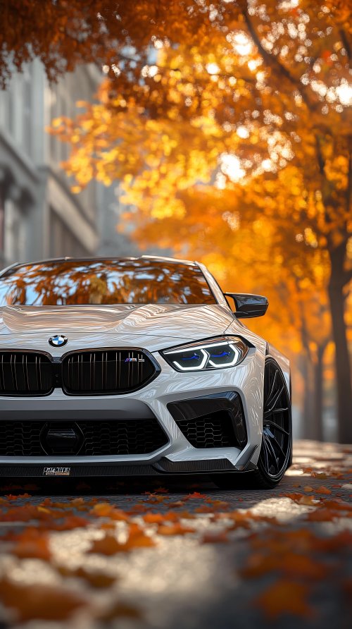 BMW M8 Autumn Drive - bmw Wallpaper