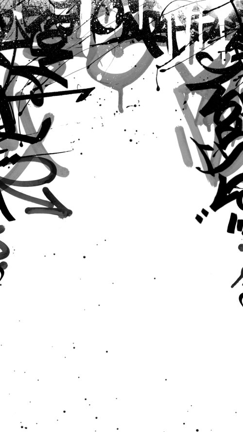 Black and White Graffiti - Related OpersCraft wallpaper