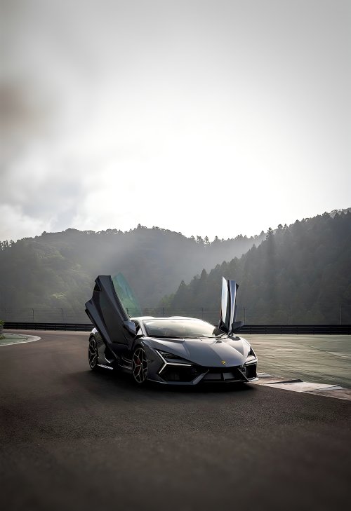 Grey Lamborghini Revuelto Supercar - Related OpersCraft wallpaper