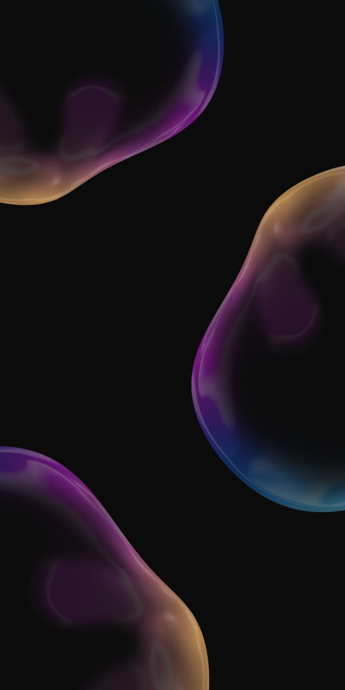 Abstract Liquid Gradient Bubbles - Related StockWalls wallpaper