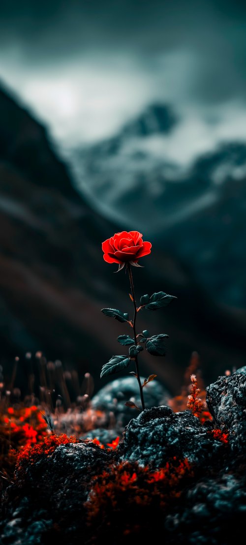 Single Red Rose Wallpaper - Related OpersCraft wallpaper