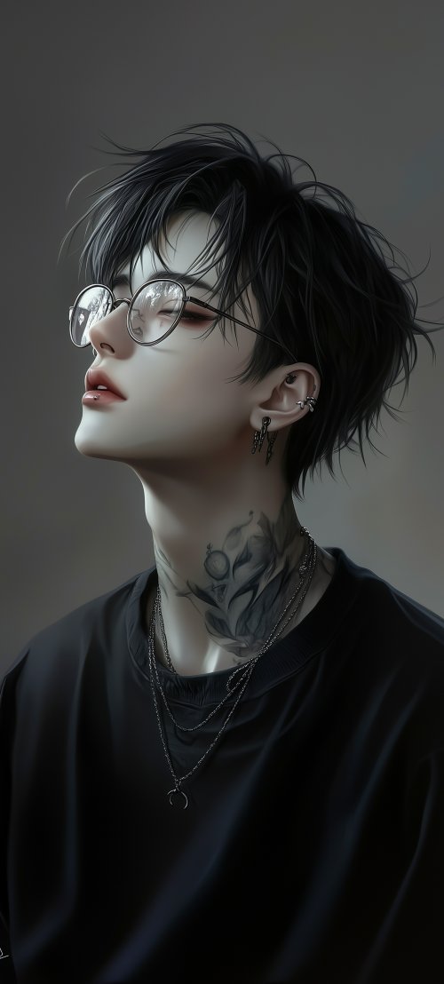 Stylish Anime Boy Portrait - Related OpersCraft wallpaper