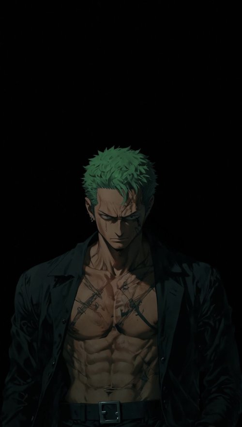 Zoro Dark Anime Portrait - Related OpersCraft wallpaper