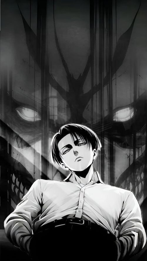 Levi Ackerman Dark Wallpaper - Related Darkify wallpaper