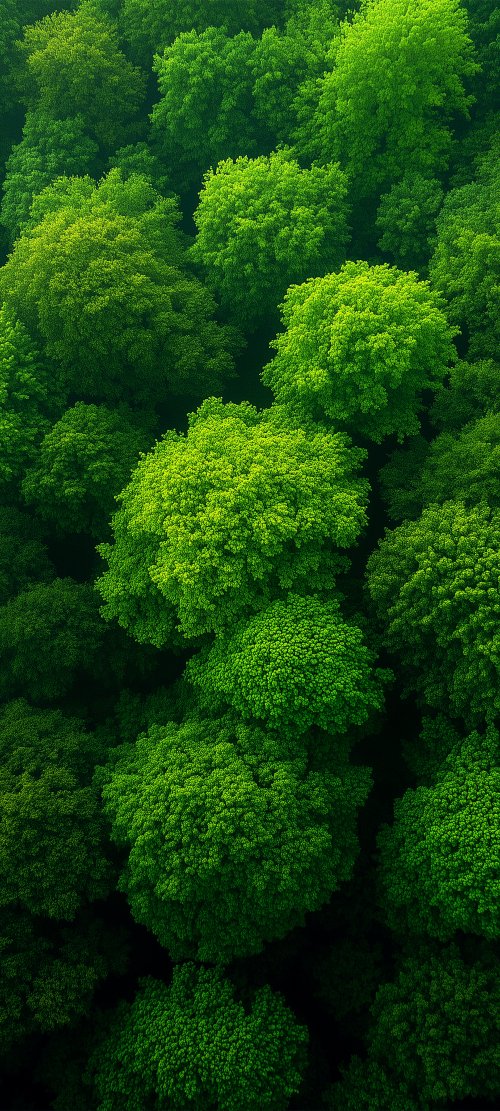 Lush Green Forest Canopy