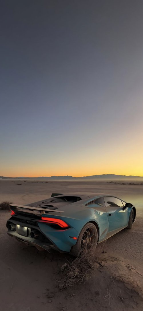 Lamborghini Huracan Desert Sunset - Related OpersCraft wallpaper