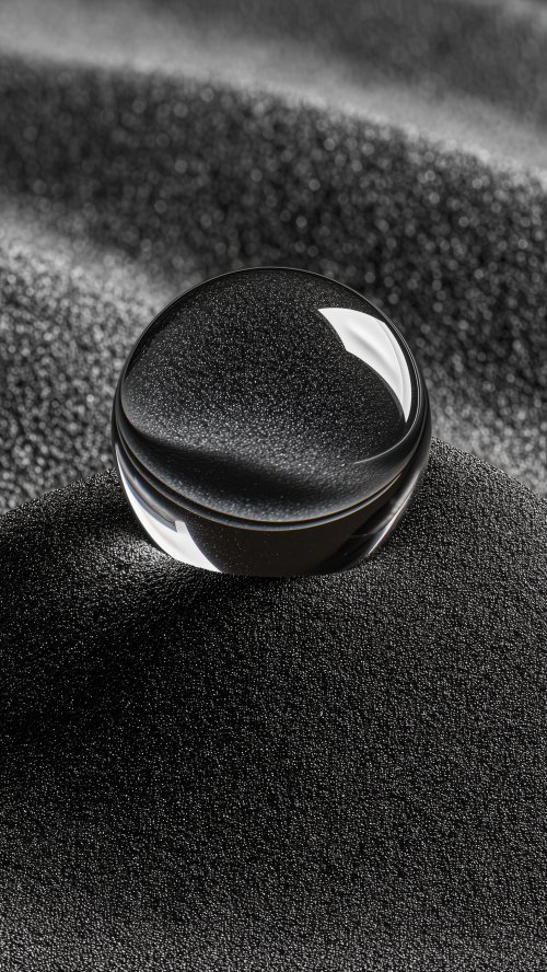 Minimalist Glass Sphere Wallpaper - Related StockWalls wallpaper