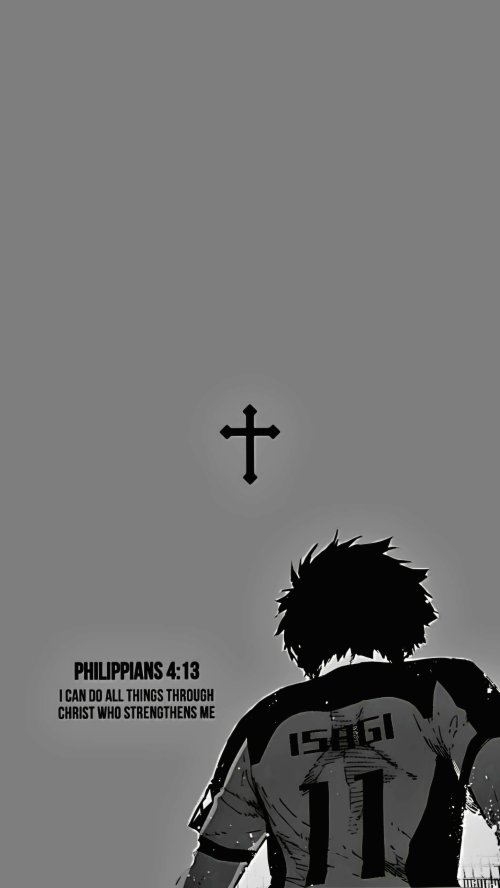 Isagi Yoichi Bible Verse - anime Wallpaper