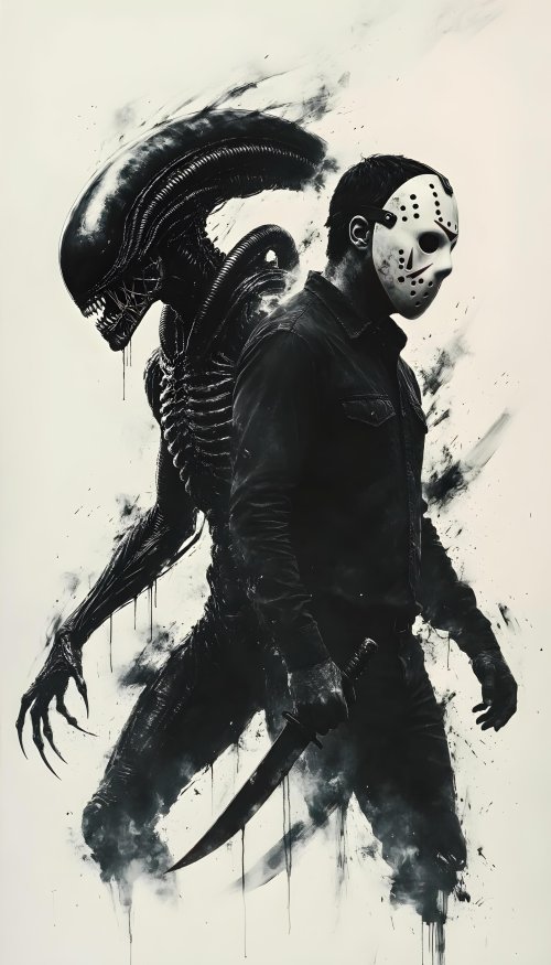Alien and Jason Voorhees