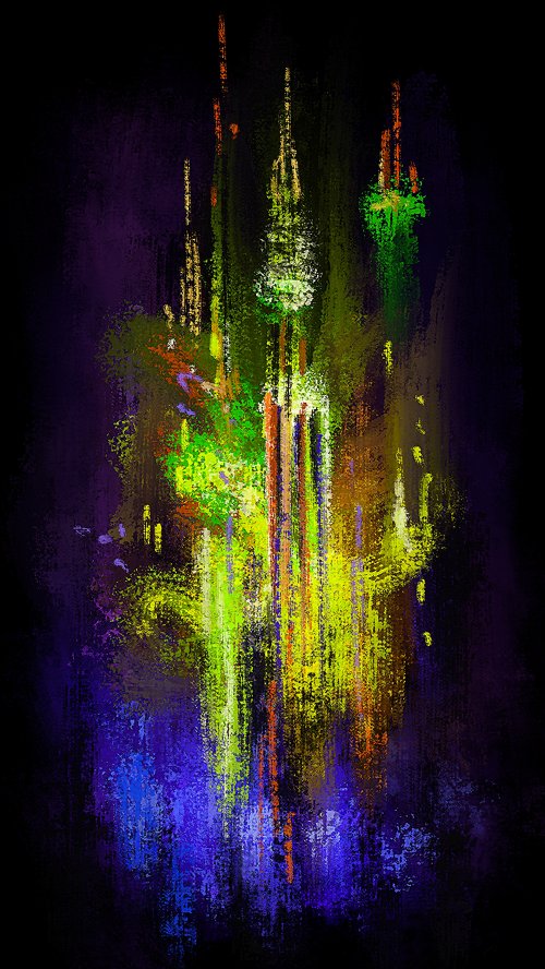 Vibrant Abstract Paint Strokes - abstract Wallpaper
