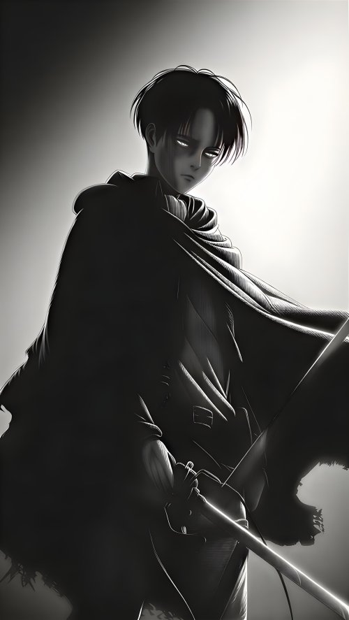 Levi Ackerman Dark Wallpaper - Related StockWalls wallpaper