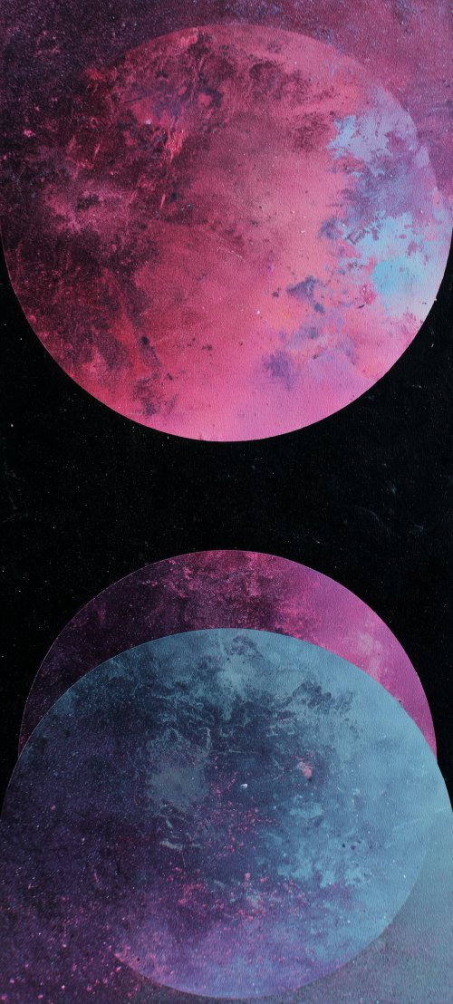 Abstract Pink Moon Spheres - Related StockWalls wallpaper