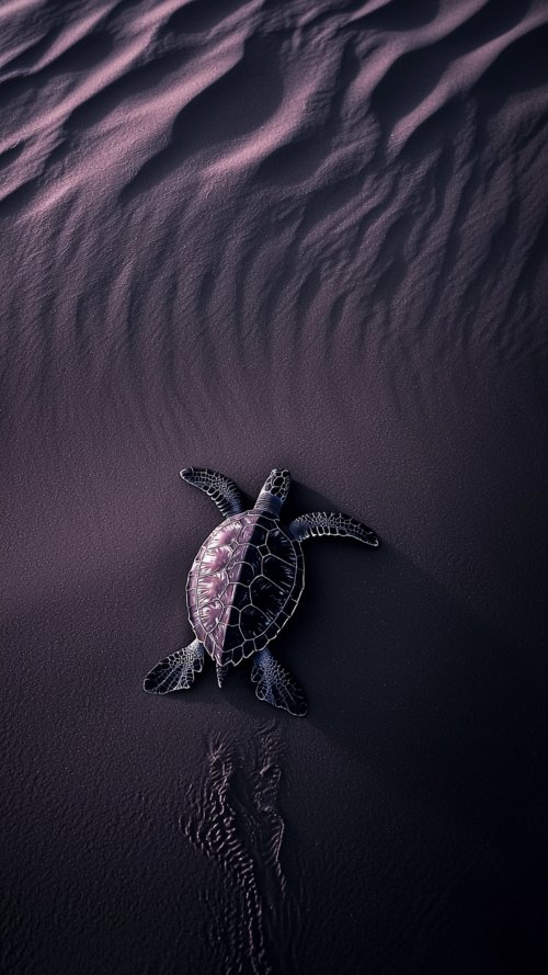 Baby Sea Turtle Journey - Related OpersCraft wallpaper