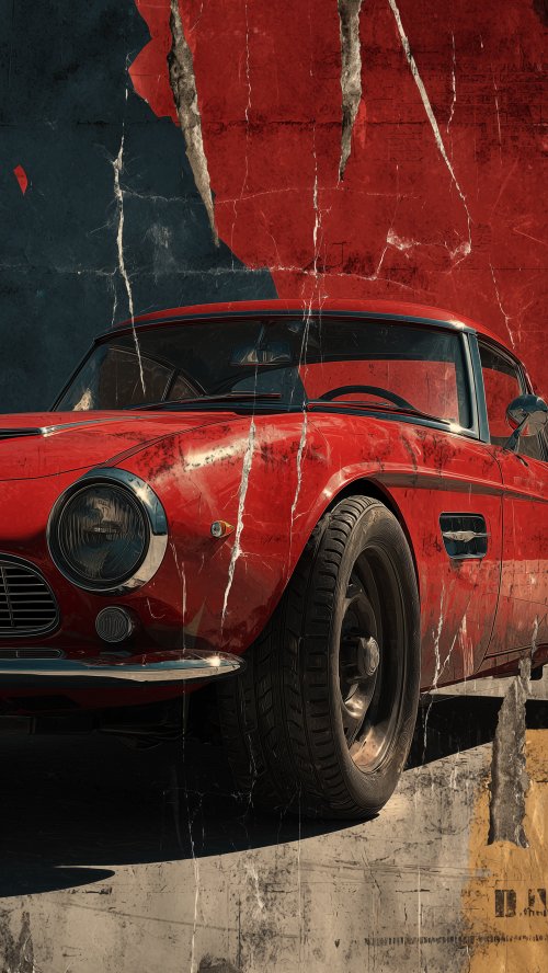 Vintage Red Sports Car - Related OpersCraft wallpaper