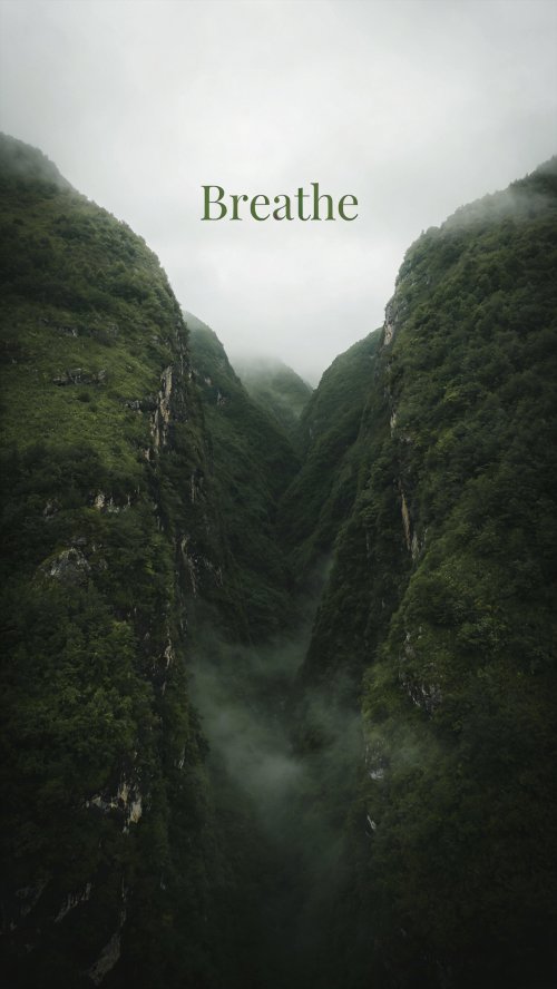 Breathe Misty Mountain Valley - Related OpersCraft wallpaper