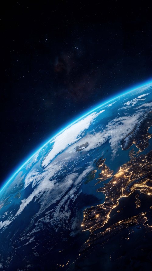 Earth From Space View - planet Wallpaper