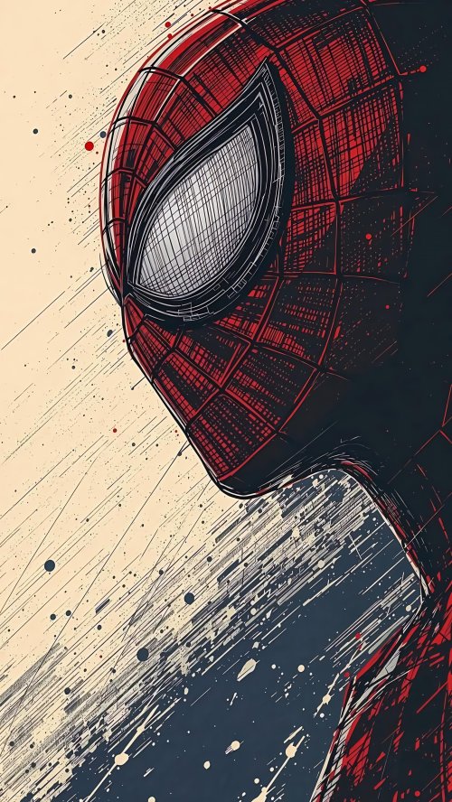 Spider-Man Artistic Portrait - Related OpersCraft wallpaper