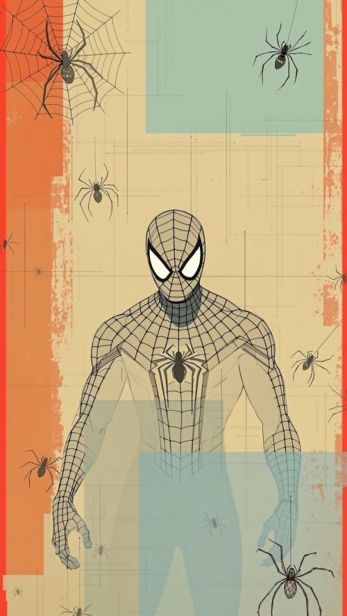 Vintage Spider-Man Illustration - Related OpersCraft wallpaper