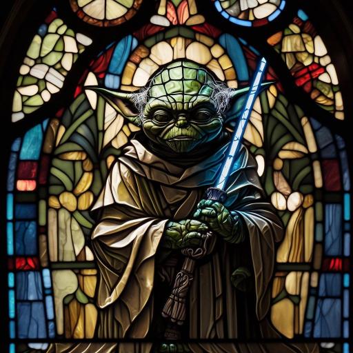 Yoda Stained Glass - Related OpersCraft wallpaper