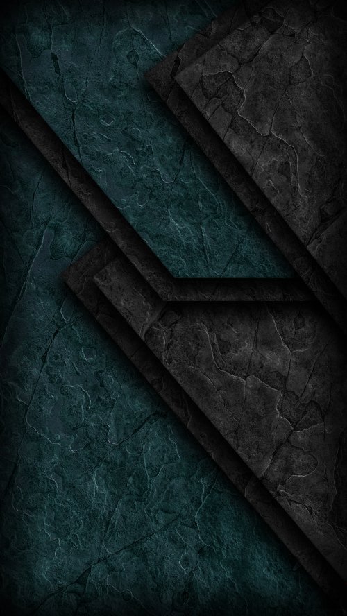 Dark Teal Stone Layers - Related OpersCraft wallpaper